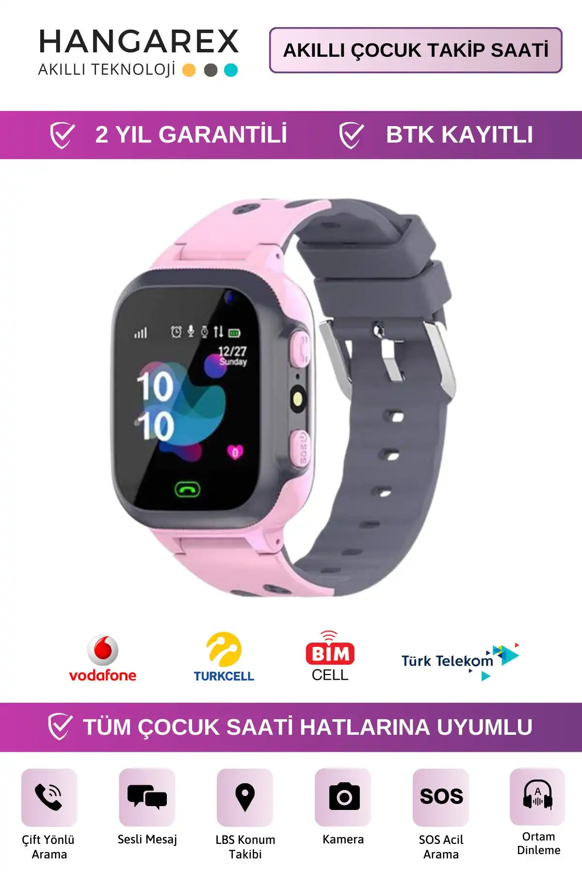 HANGAREX ve SMARTBLUE Akıllı Saat Modellerinin Detaylı Karşılaştırması