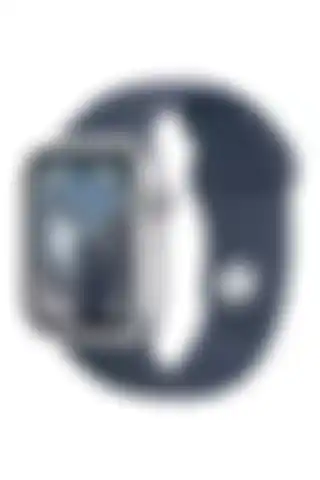 Apple Watch Series 9 Karşılaştırması: Gümüş Alüminyum Kasa ve Fırtına Mavisi Kordon vs Yıldız Işığı Kordon