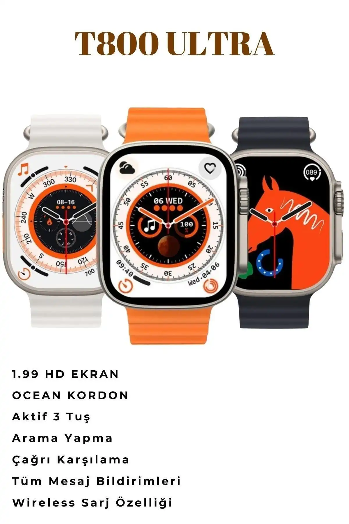 BGGTech Watch 8 Series Ultra ve NİRVANA TEKNOLOJİ WATCH800 Ultra Karşılaştırması