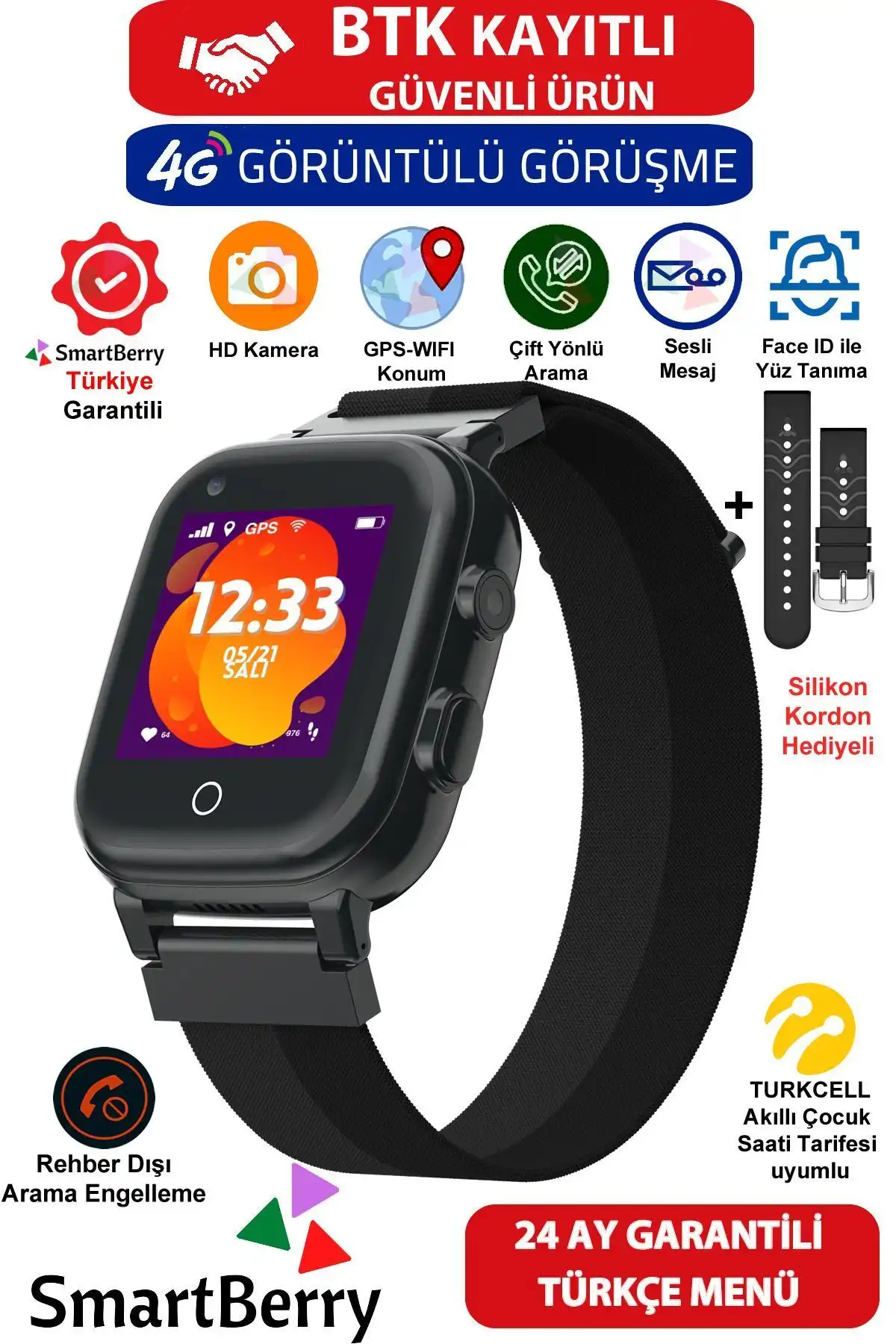 Smartberry Z40 ve VOLNET N10: Çocuk Akıllı Saatleri Karşılaştırması