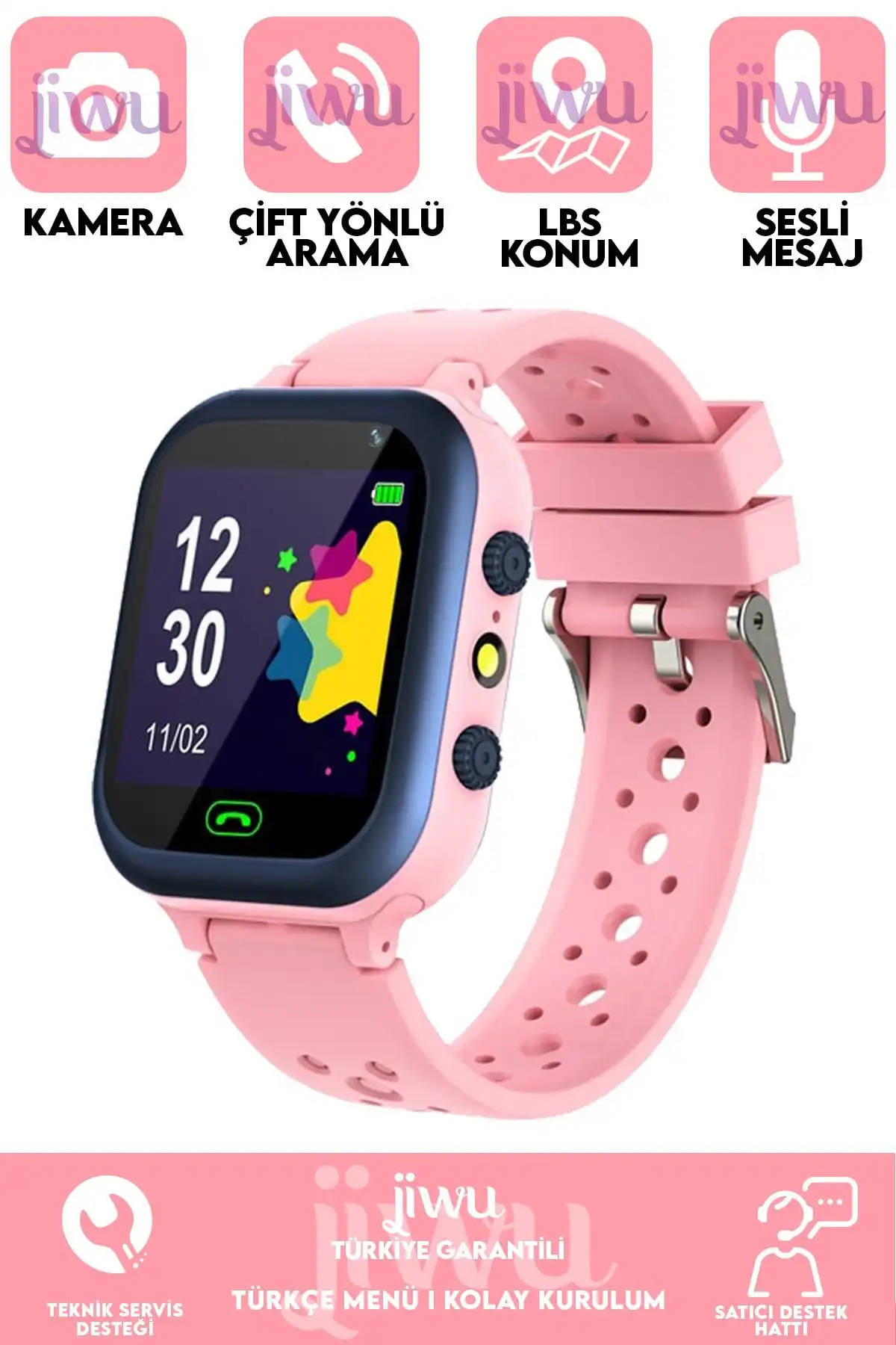Çocuklar İçin Jiwu ve SmartWatch Akıllı Saat İncelemesi: Hangisi Daha İyi?