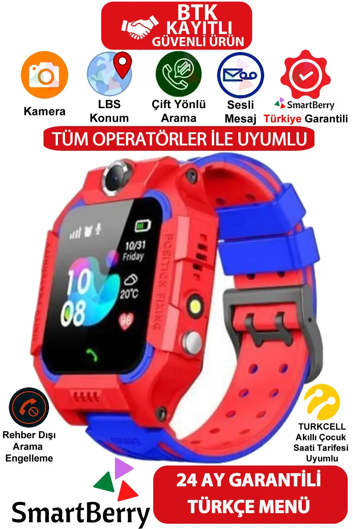 Smartberry Z2 ve SMARTBLUE Akıllı Çocuk Takip Saatleri: Hangisi Daha İyi?