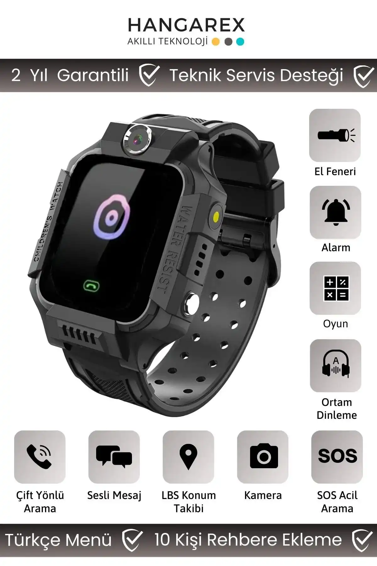 HANGAREX ve TEQSMA S25 Akıllı Çocuk Saatleri Karşılaştırması