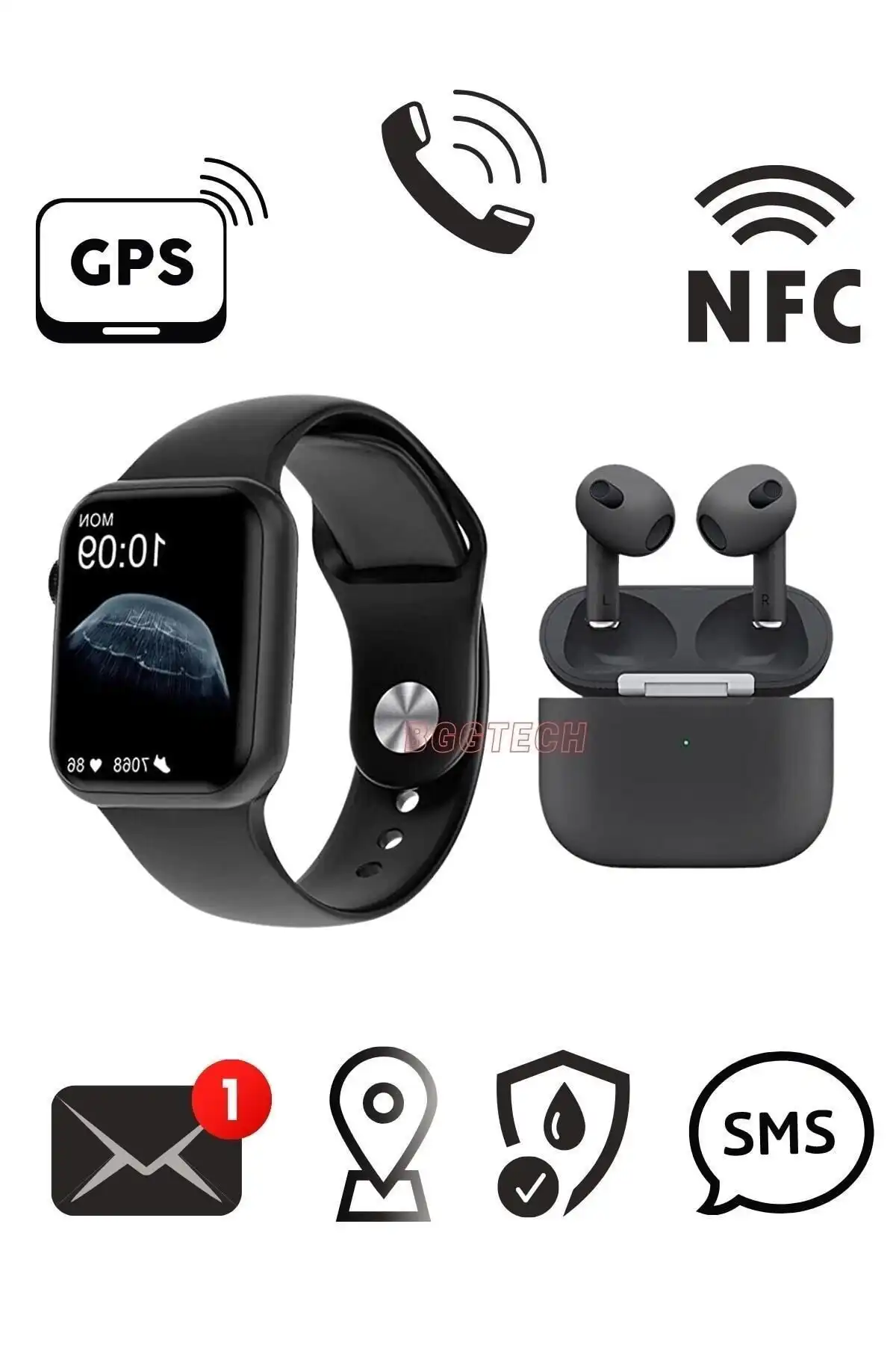 BGGTech Dtno1 Watch 7 Pro Max ve Tekno Drone Watch 9 Pro Plus Karşılaştırması