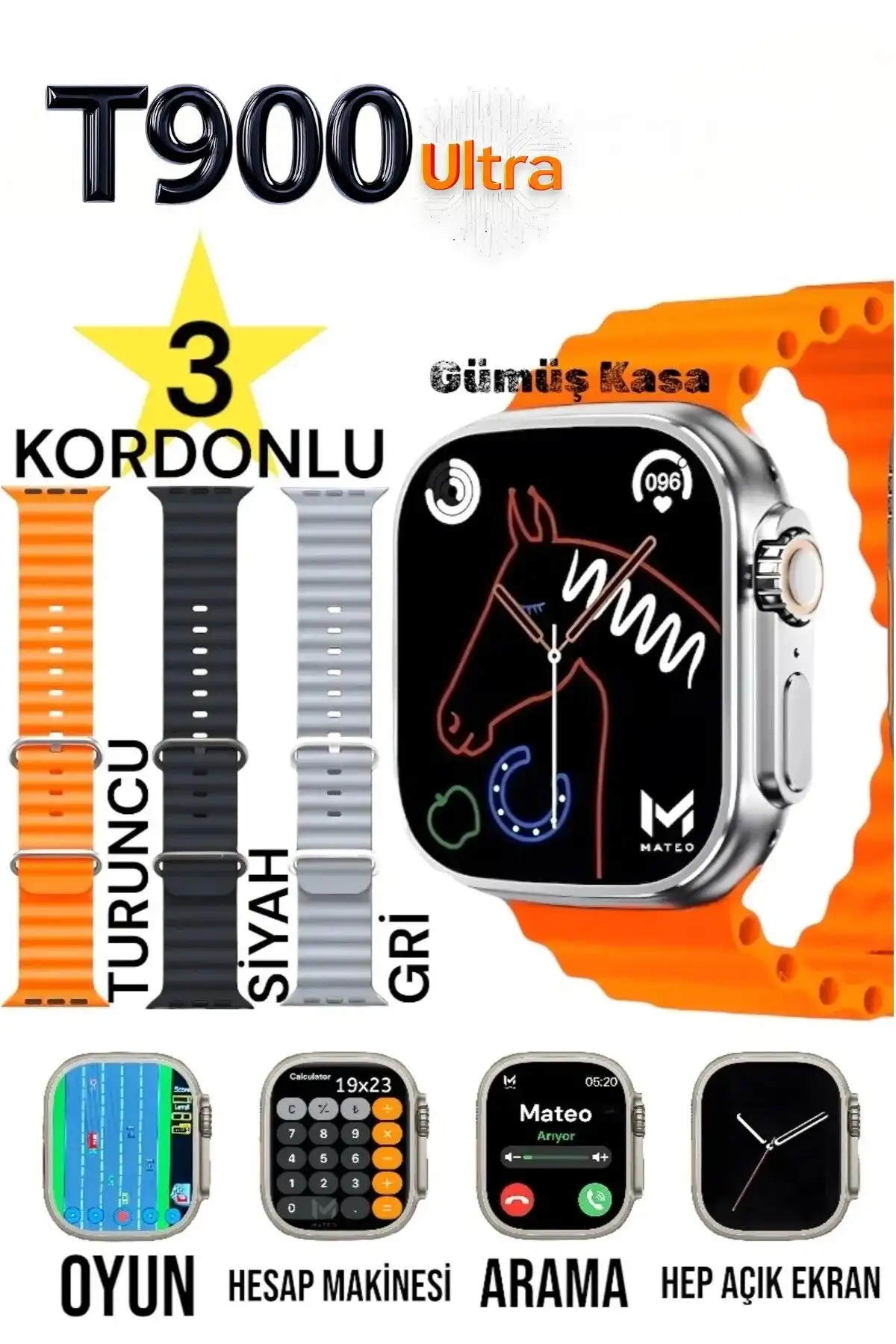 MATEO T900 Ultra: Sağlık Takibi ve Kullanıcı Deneyimleri İle  Karşılaştırma